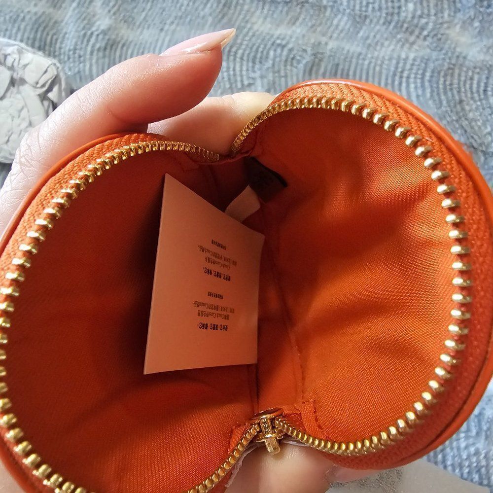 Coach NWT Jack O' Lantern Pumpkin Coin Case Wallet - Picture 4 of 4